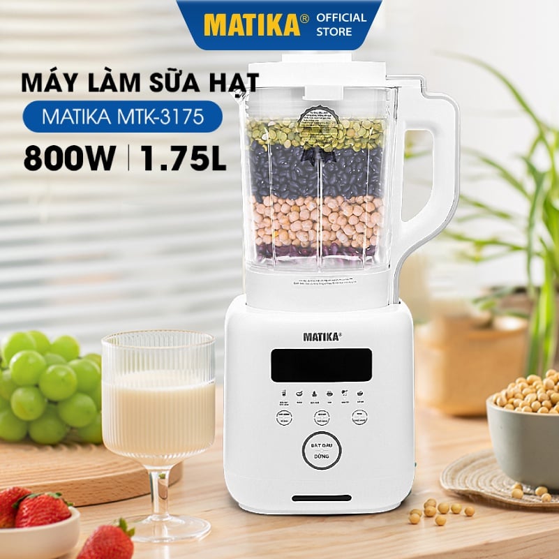 MÁY LÀM SỮA HẠT MATIKA MTK3175