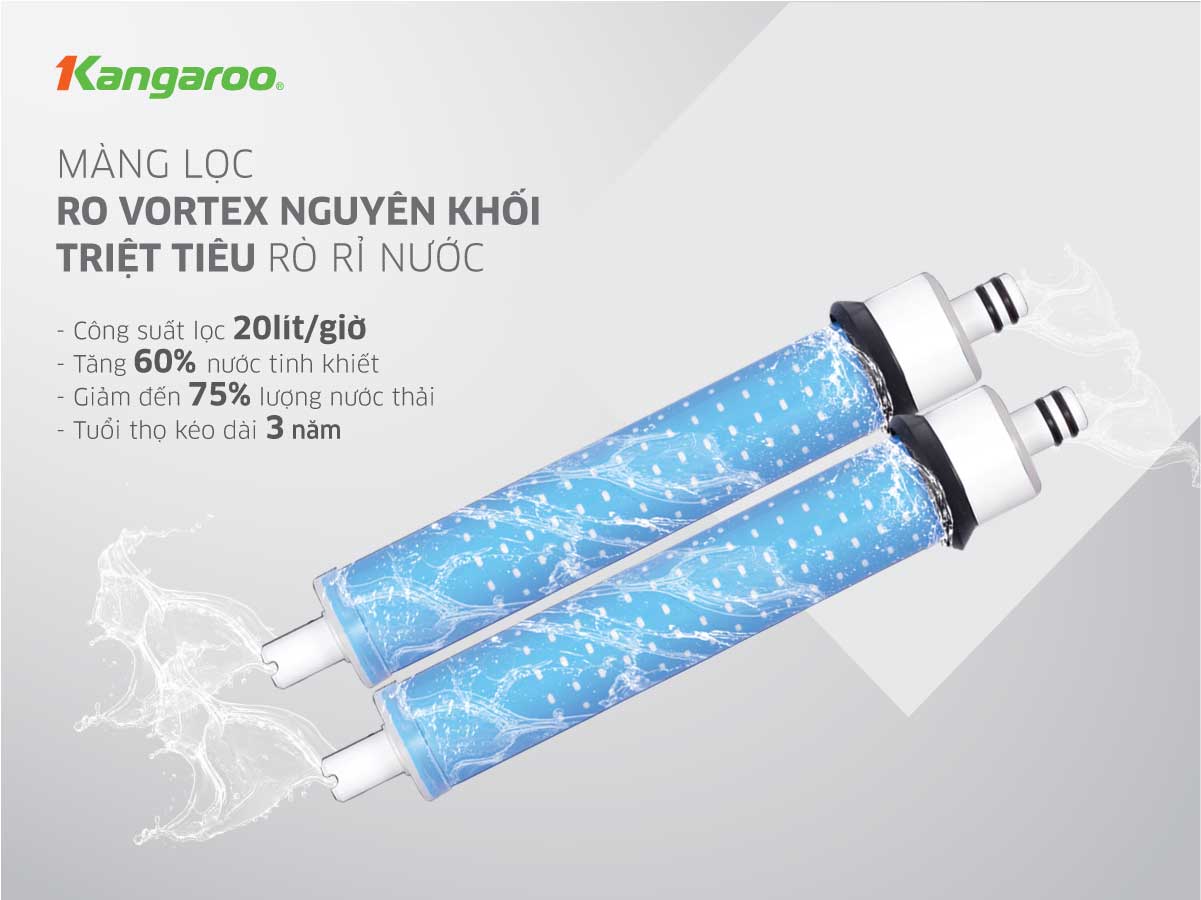 MÁY LỌC NƯỚC KANGAROO HYDROGEN SLIM NÓNG LẠNH KG10A7S (7 LÕI)