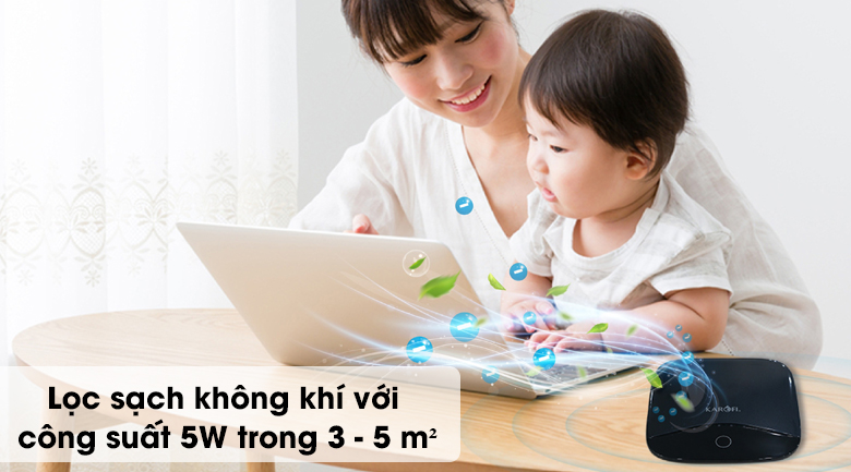 Máy lọc không khí Mini Karofi KAP-C113