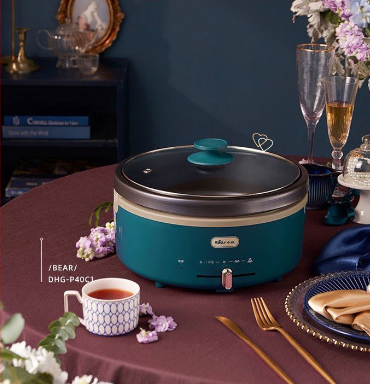 NỒI LẨU ĐIỆN BEAR P40C1 NỘI ĐỊA ĐA NĂNG