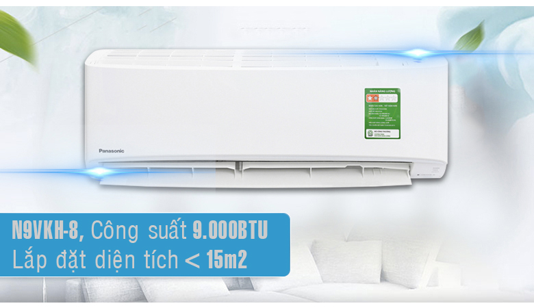 ĐIỀU HÒA PANASONIC N9ZKH 9000BTU 1 CHIỀU THƯỜNG