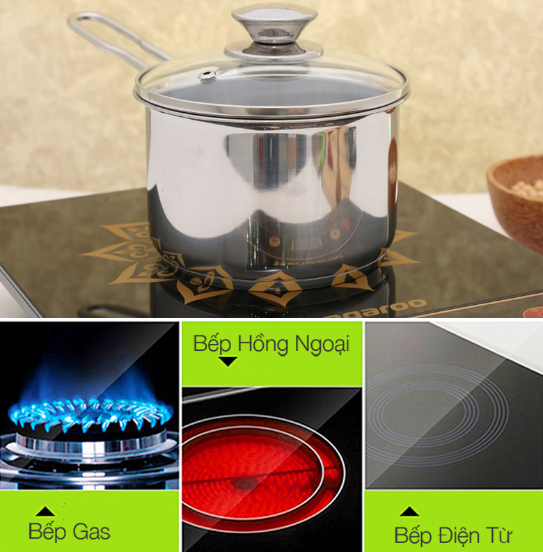 QUÁNH/NỒI BỘT INOX FIVESTAR 3 ĐÁY NK - LIÊN HỆ ĐỂ ĐƯỢC GIÁ TỐT