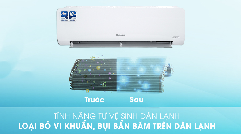 Máy lạnh Nagakawa Inverter 2 HP NIS-C18R2H10
