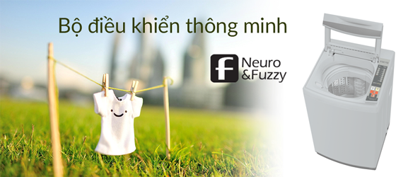 Máy giặt Aqua 7.2kg AQW - S72CT lồng đứng màu xám