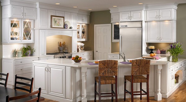 Thiết kế phòng ăn và bếp theo phong cách tân cổ điển