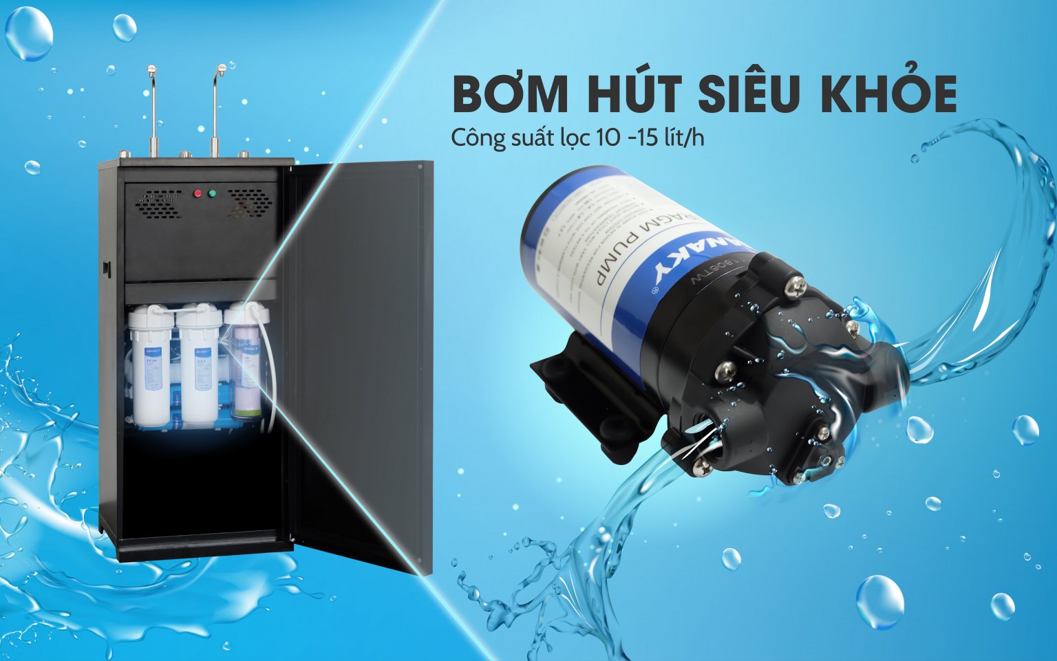 MÁY LỌC NƯỚC RO SANAKY SNK-NL219 NÓNG LẠNH NGUỘI