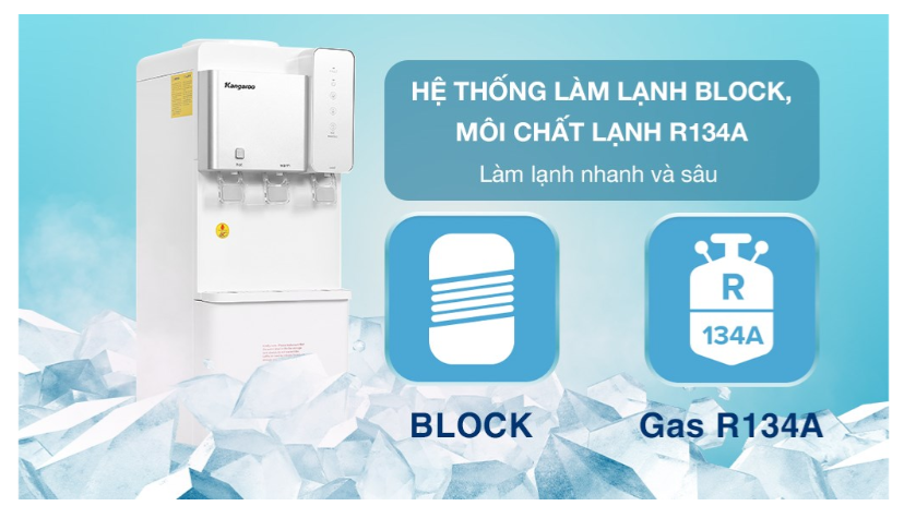 Cây nước nóng lạnh Kangaroo KG65A3