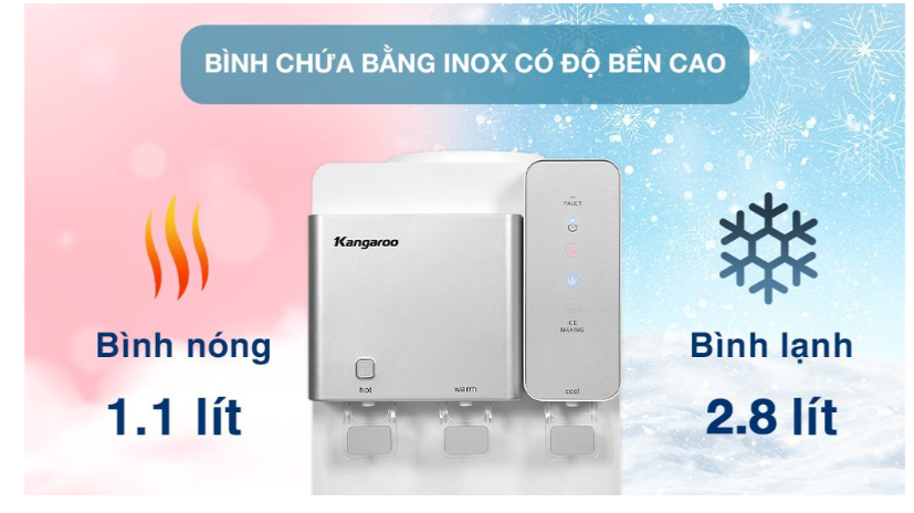 Cây nước nóng lạnh Kangaroo KG65A3