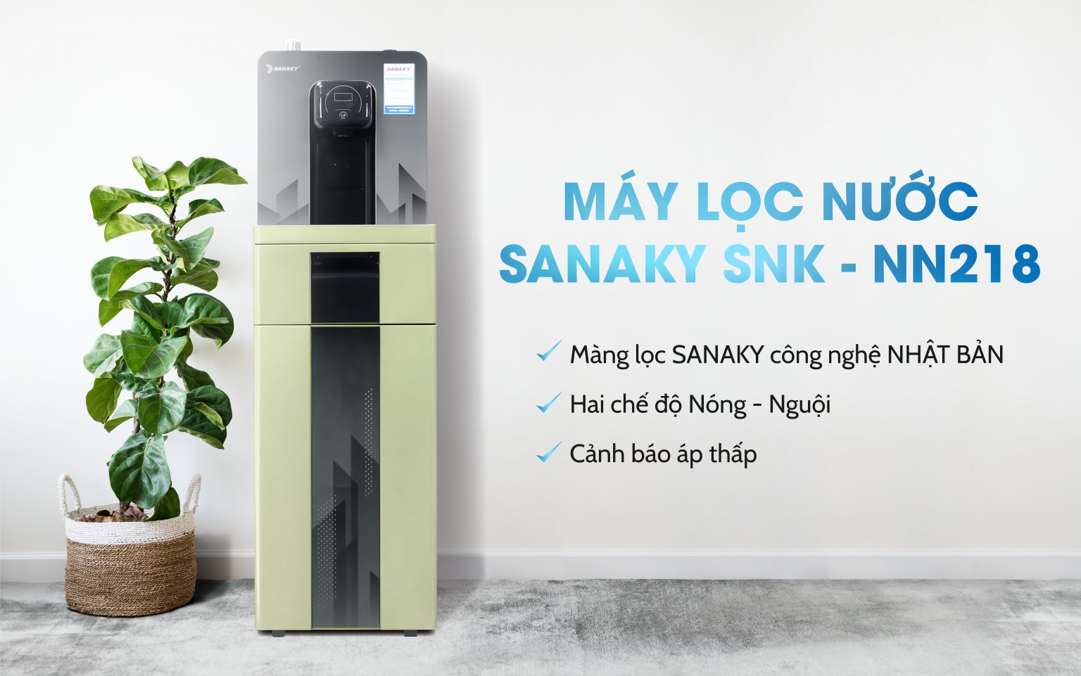 Máy Lọc Nước RO Sanaky SNK-NN218