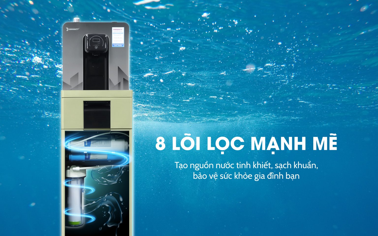 Máy Lọc Nước RO Sanaky SNK-NN218