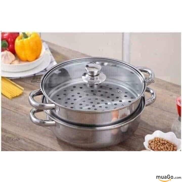 NỒI HẤP 2 TẦNG POT 28CM