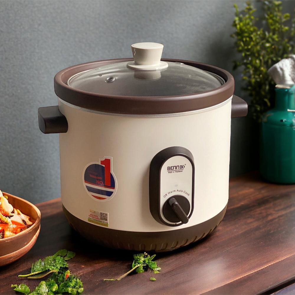 NỒI NẤU CHẬM BENNIX BN-68KC-G, 3L - LIÊN HỆ ĐỂ ĐƯỢC GIÁ TỐT