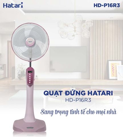 Quạt đứng HATARI HD-P16R3 có điều khiển từ xa