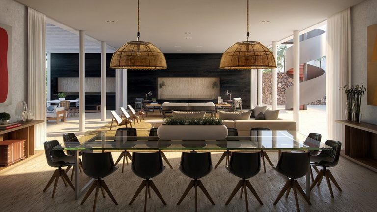 Thiết kế phòng bếp theo phong cách hiện đại