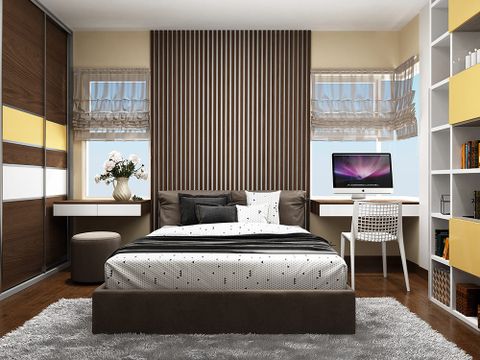 Thiết kế phòng ngủ theo phong cách tối giản