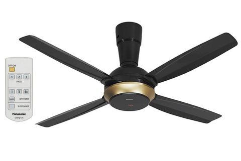 Quạt trần Panasonic F-56XPG 4 cánh màu đen