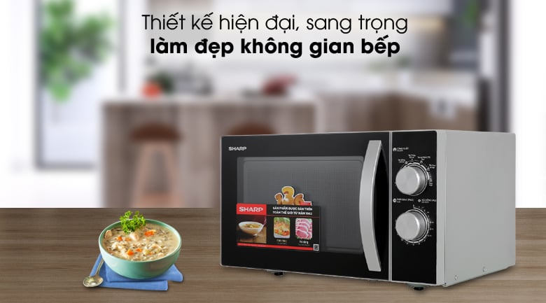 Lò vi sóng Sharp R31A2VNS cơ không nướng