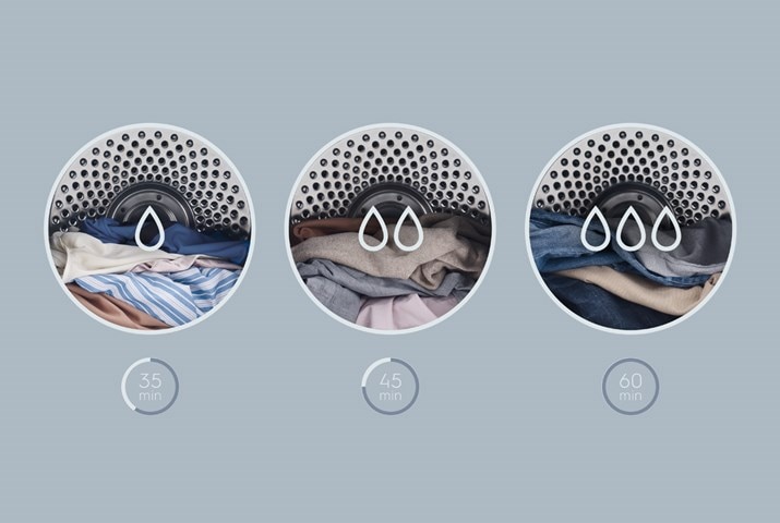 Máy sấy thông hơi Electrolux EDV854N3SB, 8.5kg, màu ghi