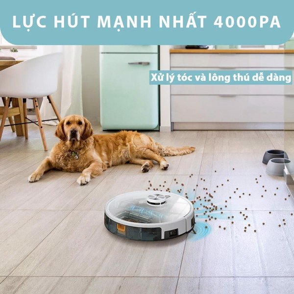 Robot Hút Bụi Lau Nhà Tesvor S6 Turbo (bản quốc tế)