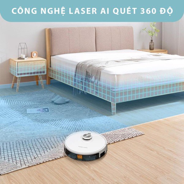 Robot Hút Bụi Lau Nhà Tesvor S6 Turbo (bản quốc tế)