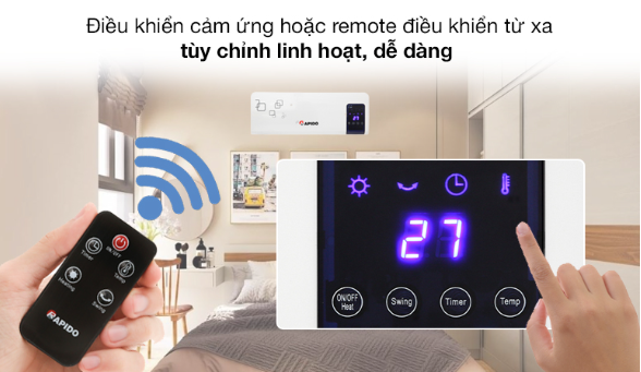 SƯỞI PHÒNG ĐA NĂNG RAPIDO RCH2000-D - LIÊN HỆ ĐỂ ĐƯỢC GIÁ TỐT