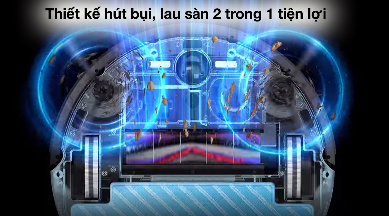 Robot hút bụi lau nhà Samsung VR05R5050WK/SV 4200PA