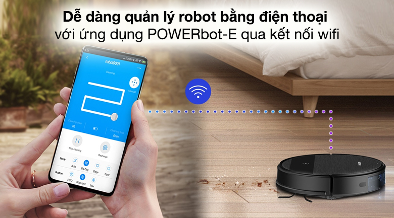 Robot hút bụi lau nhà Samsung VR05R5050WK/SV 4200PA