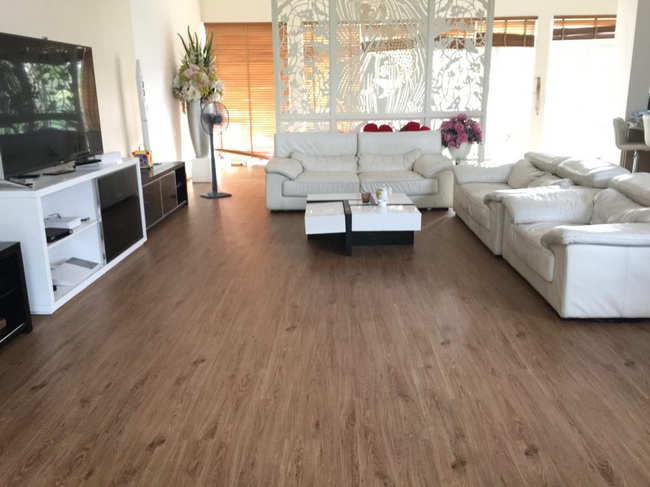 Thiết kế sàn nhựa vân gỗ