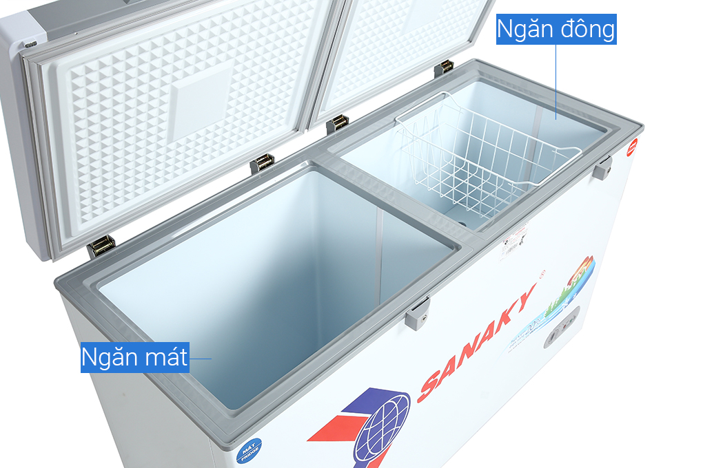 Tủ đông Sanaky VH4099W2KD, 280 lít, 2 chế độ