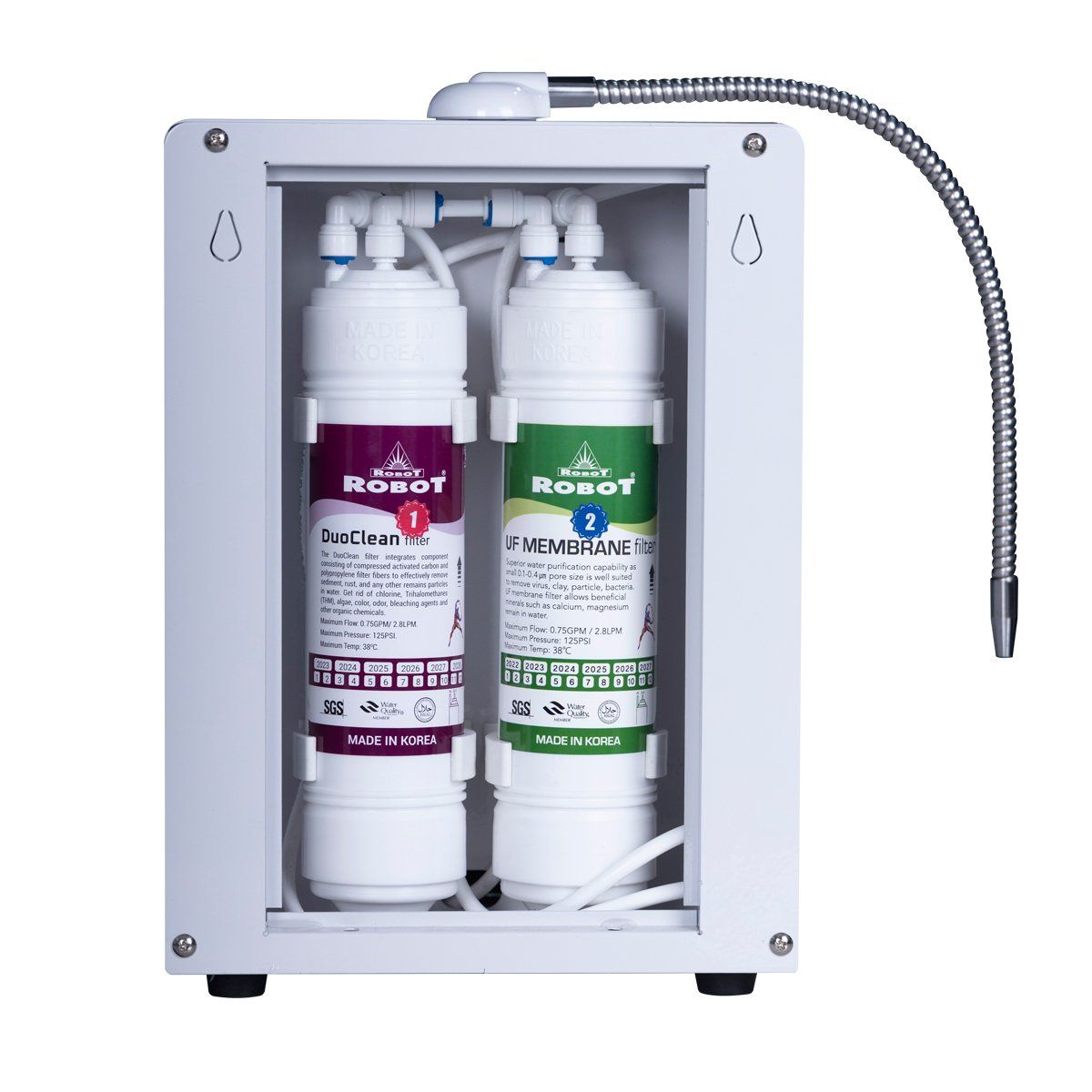 MÁY LỌC NƯỚC ĐIỆN GIẢI ION KIỀM ROBOT IONMEGA 57; 5 TẤM