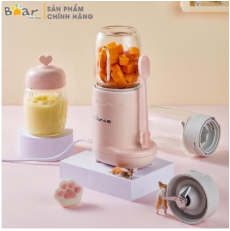 Máy xay ăn dặm 3 cối Bear LLJ-C04J1 (GR-B03V1)