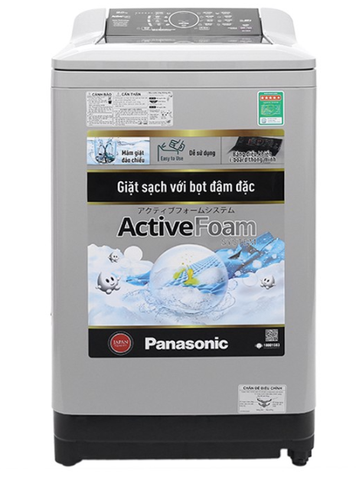 Máy giặt Panasonic 9kg NA-F90A4GRV lồng đứng màu xám
