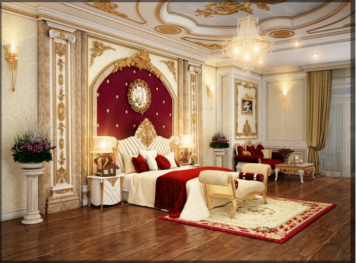 Thiết kế sàn nhựa giả gỗ với giấy dán tường