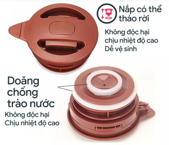 Bình pha trà ủ giữ nhiệt 2GOOD B18 1,6L