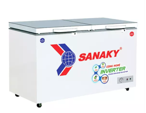 Tủ đông Sanaky VH3699A2K 1 chế độ, kính cường lực