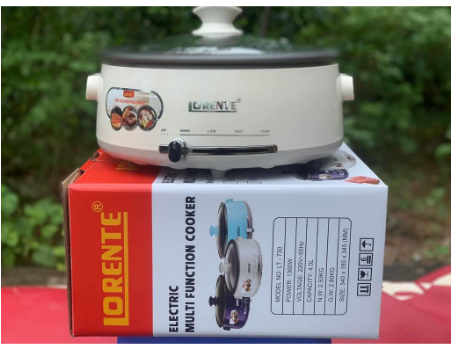 Nồi Lẩu Điện Đa Năng Lorente LT-730, 4L 1600W