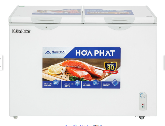 Tủ đông Hòa Phát HPF BD6245.T1 245 Lít , mặt kính