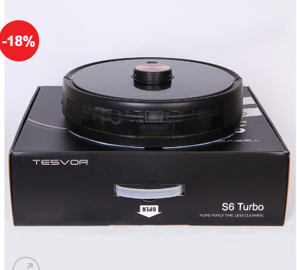 Robot Hút Bụi Lau Nhà Tesvor S6 Turbo (bản quốc tế)