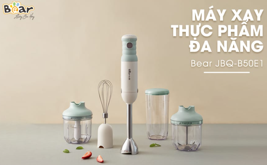 Máy xay cầm tay đa năng Bear JBQ-B50E1