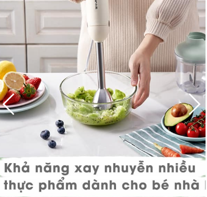 Máy xay cầm tay đa năng Bear JBQ-B50E1