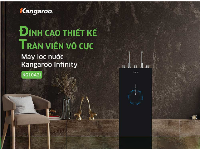 Máy lọc nước Kangaroo Infinity nóng lạnh KG10A2I