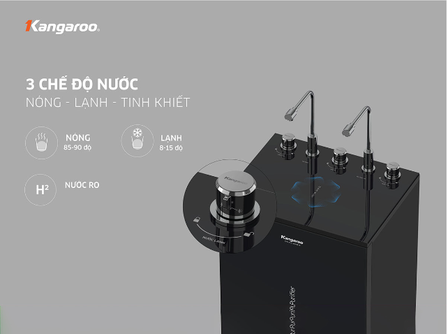 Máy lọc nước Kangaroo Infinity nóng lạnh KG10A2I