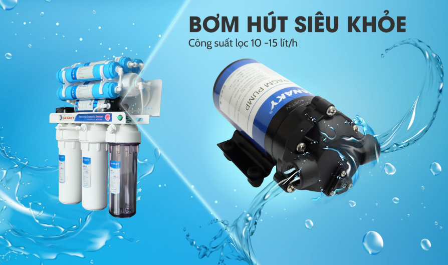 Máy lọc nước RO Sanaky SNK-US219 không vỏ âm tủ