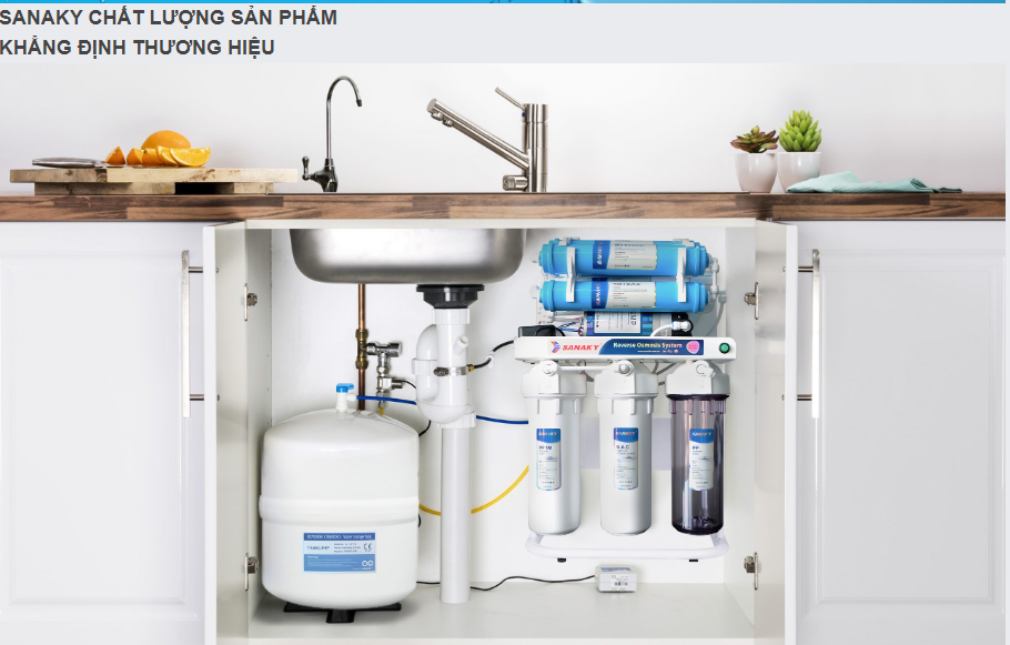 Máy lọc nước RO Sanaky SNK-US219 không vỏ âm tủ