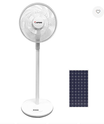 Quạt năng lượng mặt trời Rapido RSF-30