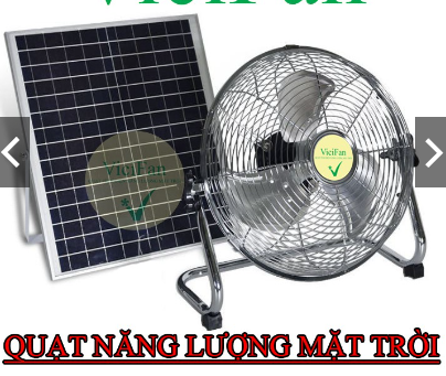 Quạt Năng Lượng Mặt Trời Có Pin Tích Điện. Cánh Nhôm Siêu Mát, Hàng Cứng Cáp, Có Cổng Sạc USB
