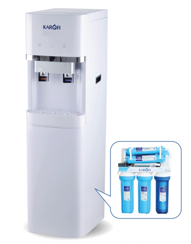 Máy lọc nước R.O nóng lạnh Karofi HC300 5 lõi