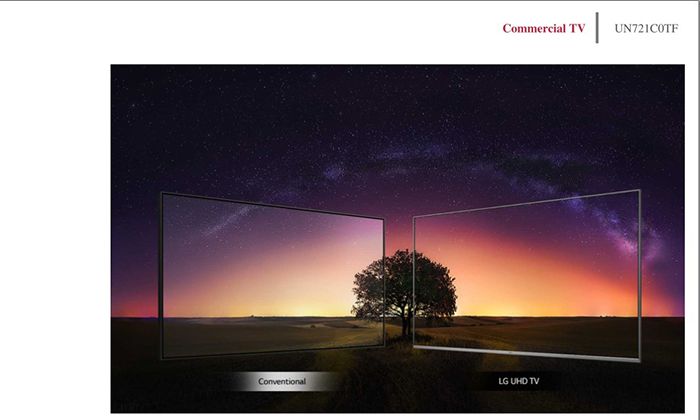 Smart Tivi LG 4K 55 inch 55UN721C0TF