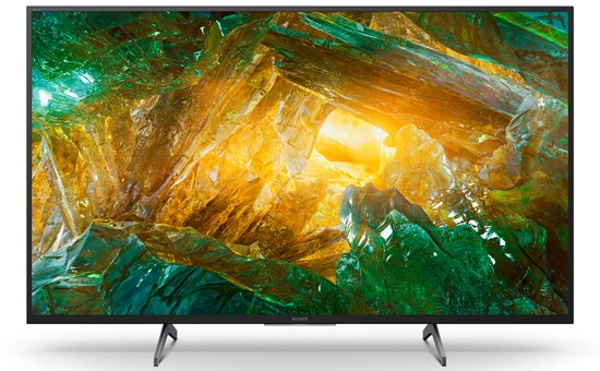 Android Tivi Sony 4K 55 inch KD-55X80J/S Viền bạc Giọng nói