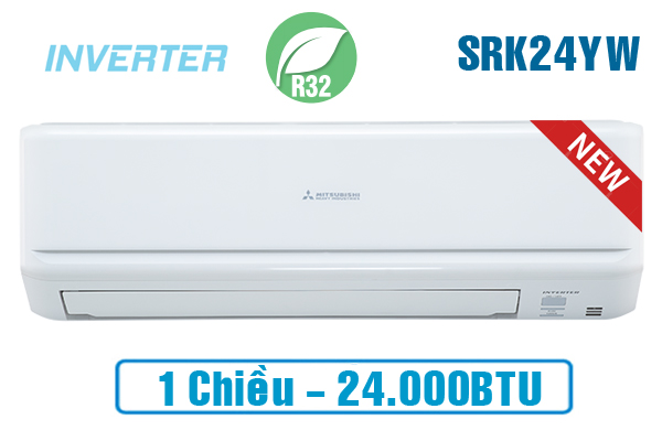 Điều hòa Mitsubishi Heavy SRK/SRC24YW-W5 24000btu 1 chiều Inverter